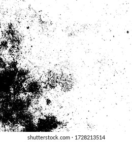 Vector grunge texture. Black and white abstract background. Eps10
