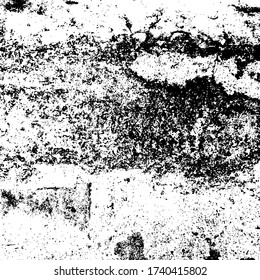 Vector grunge texture. Black and white abstract background. Eps10