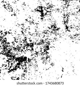 Textura de grunge vectorial. Fondo abstracto en blanco y negro. Eps10