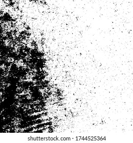 Vector grunge texture. Black and white abstract background. Eps10