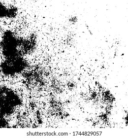 Vector grunge texture. Black and white abstract background. Eps10