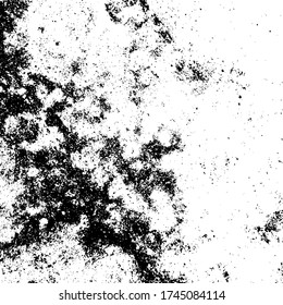 Vector grunge texture. Black and white abstract background. Eps10
