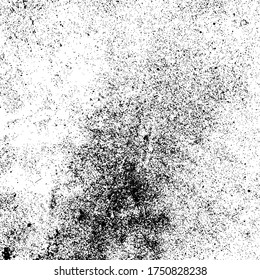 Vector grunge texture. Black and white abstract background. Eps10