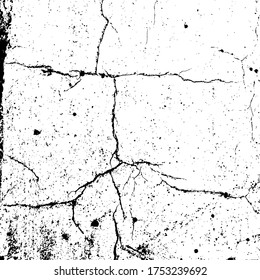 Vector grunge texture. Black and white abstract background. Eps10