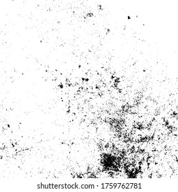 Vector grunge texture. Black and white abstract background. Eps10