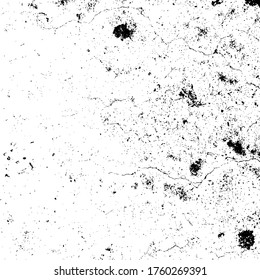 Textura de grunge vectorial. Fondo abstracto en blanco y negro. Eps10