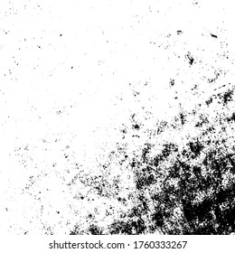 Vector grunge texture. Black and white abstract background. Eps10