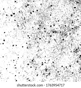 Vector grunge texture. Black and white abstract background. Eps10