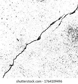 Vector grunge texture. Black and white abstract background. Eps10