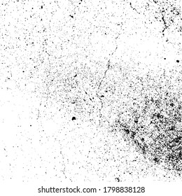 Vector grunge texture. Black and white abstract background. Eps10