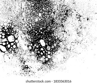 Vector grunge texture in black and white