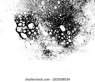 Vector grunge texture in black and white