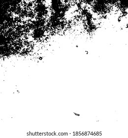 Vector grunge texture. Black and white abstract background. Eps10