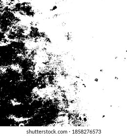 Textura de grunge vectorial. Fondo abstracto en blanco y negro. Eps10