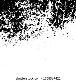 Vector grunge texture. Black and white abstract background. Eps10