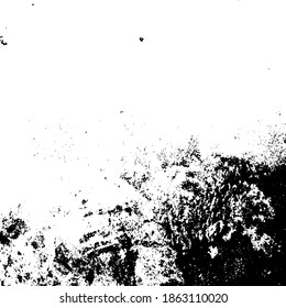 Vector grunge texture. Black and white abstract background. Eps10