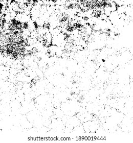 Vector grunge texture. Black and white abstract background. Eps10
