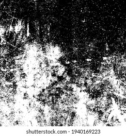Vektorgrunge-Textur. Abstrakter schwarz-weißer Hintergrund. EPS10