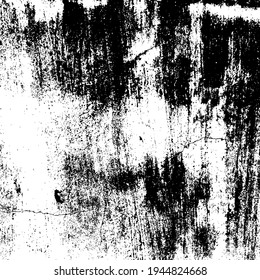 Vector grunge texture. Black and white abstract background. Eps10