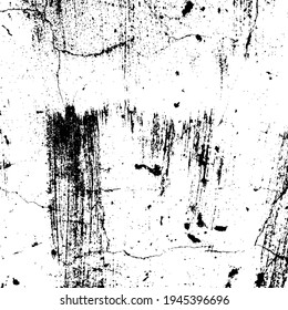 Textura de grunge vectorial. Fondo abstracto en blanco y negro. Eps10