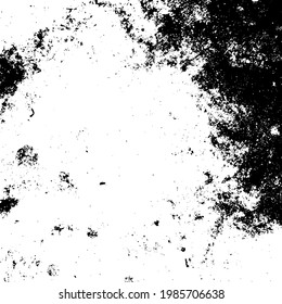 Vector grunge texture. Black and white abstract background. Eps10