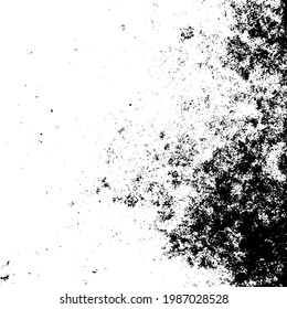 Vector grunge texture. Black and white abstract background. Eps10