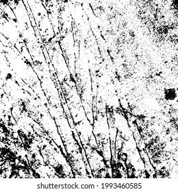 Vector grunge texture. Black and white abstract background. Eps10