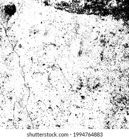 Vector grunge texture. Black and white abstract background. Eps10