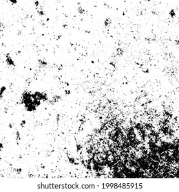 Vector grunge texture. Black and white abstract background. Eps10