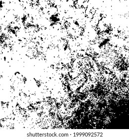 Vector grunge texture. Black and white abstract background. Eps10
