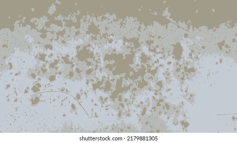 Vector Grunge Texture. Black And White Composition. Old Cracked, Peeling Wall Of An Old House Vector Illustration. EPS10