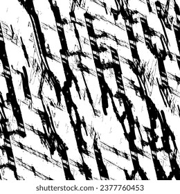 Textura de grunge vectorial en blanco y negro
