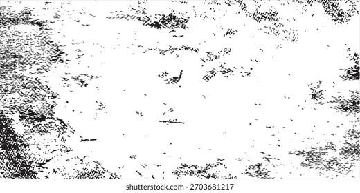 Vector grunge texture. Grunge black and white texture of black brush strokes on white paper or background. A black and white painting with a brush stroke white background.eps10