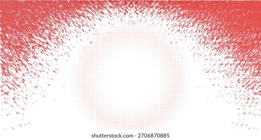Textura grunge de Vector. Grunge textura en blanco y negro de pinceladas negras sobre papel blanco o fondo. Una pintura en blanco y negro con una pincelada de fondo blanco.