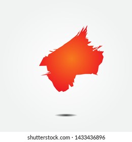 Vector grunge texture with color gradient, eps 10
