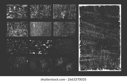 Textura del grunge del Vector con las marcas angustiadas y desordenadas para el Antiguas y el diseño Urbana