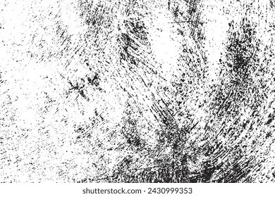 Vector grunge texture effect concrete floor overlay, distress, grain, splattered, dirty