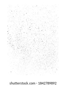 Vector grunge texture of grain, noisy dots. Distressed Effect. Template for design.	