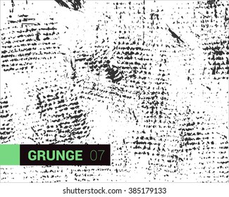 Vector grunge texture. The imprint of the fabric texture.