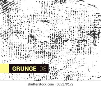 Vector grunge texture. The imprint of the fabric texture.