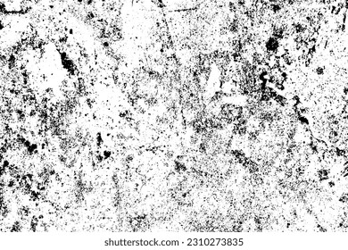 Vector grunge texture old concrete wall. Vintage background.