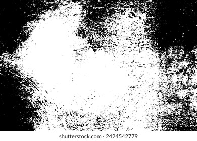 Vector grunge texture overlay. Grainy noise vintage weathered overlay. Grunge retro effect.