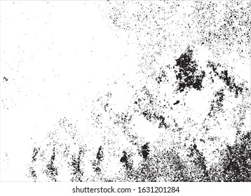 vector grunge texture.black and white background