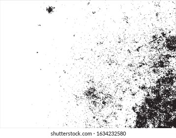 vector grunge texture.black and white background