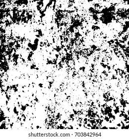 Vector grunge texture.Black and white with scratches