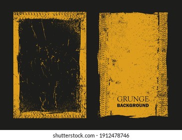 Vector grunge textured background design.