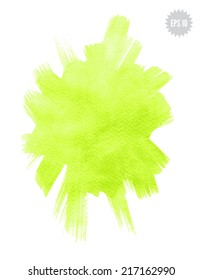 Vector grunge watercolor background. Multi purpose design element.