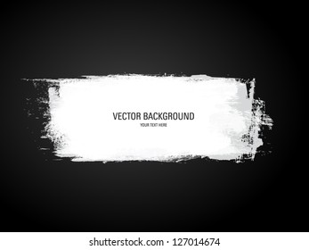 Vector grunge white paint abstract background