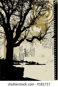 vector grungy background