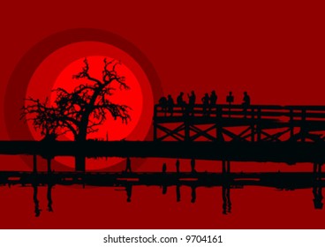 vector grungy background